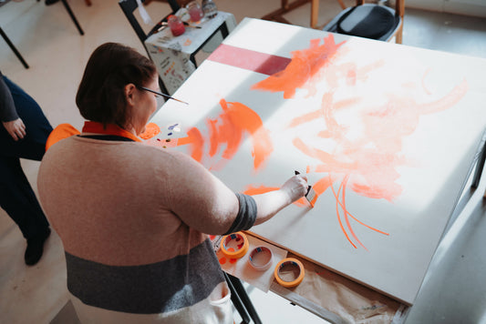 offeneWERKstatt – Malen mit Acrylfarben & Leinwand (ohne Vorkenntnisse)